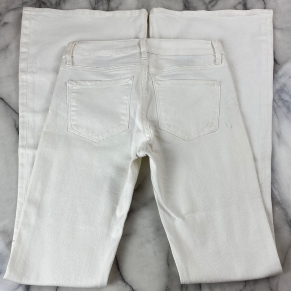 NWT EXPRESS MID RISE BELL FLARE JEANS; 0R - Picture 7 of 12